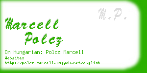 marcell polcz business card